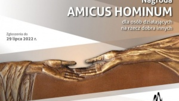 Nagroda "Amicus Hominum" 2022 - nabór zgłoszeń