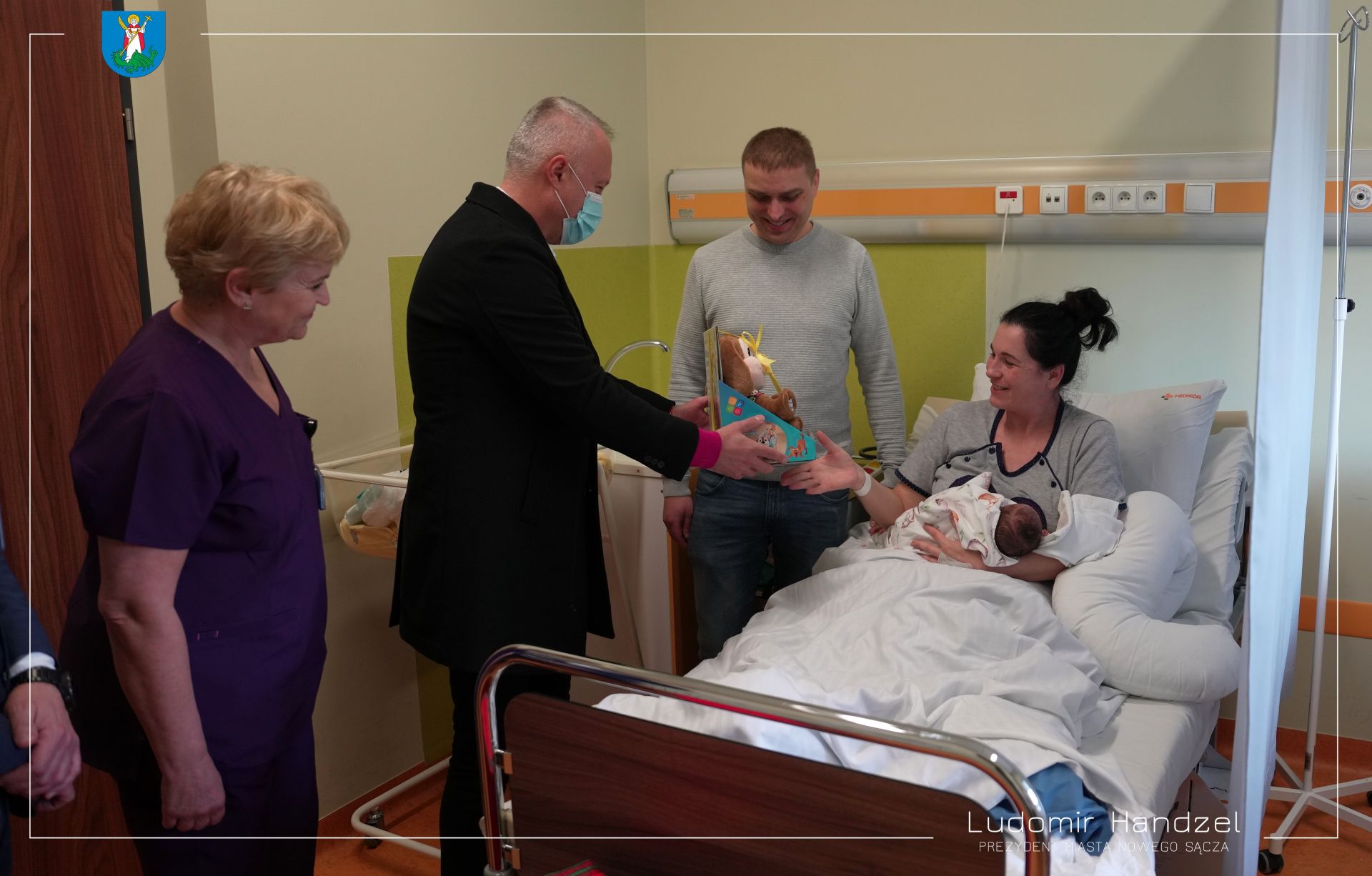 Prezydent przy łózku matki 
