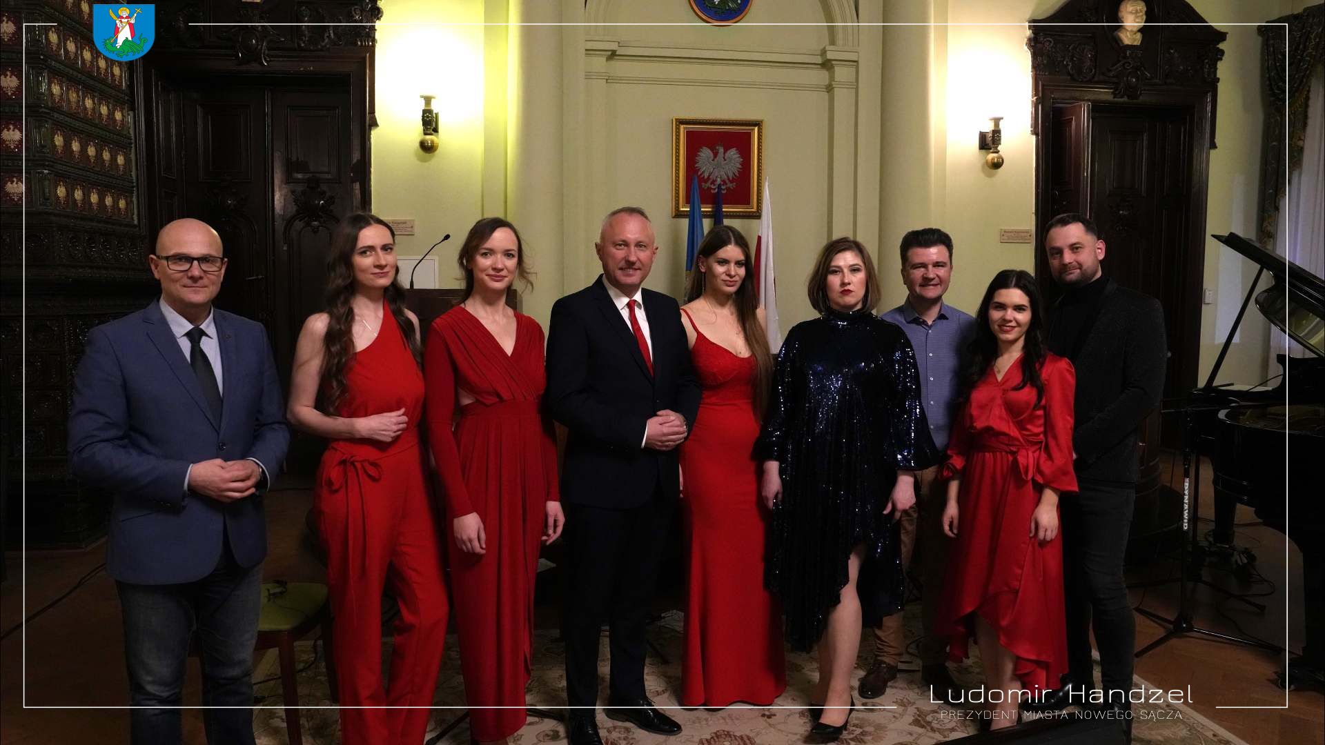 Prezydent Ludomir Handzel wraz z Kwartetem