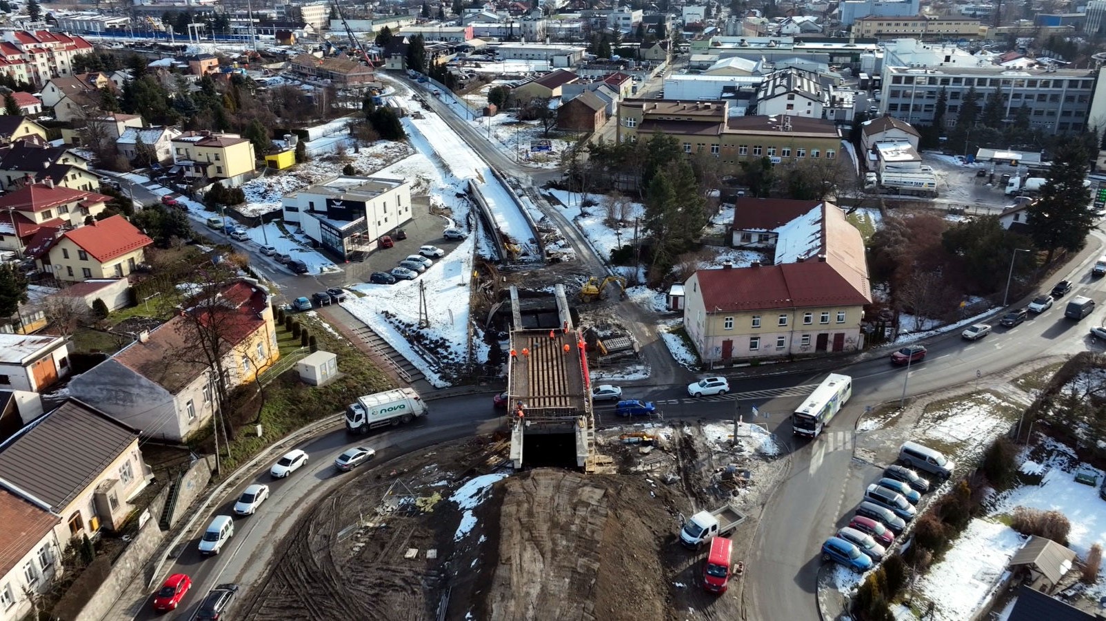 widok z lotu