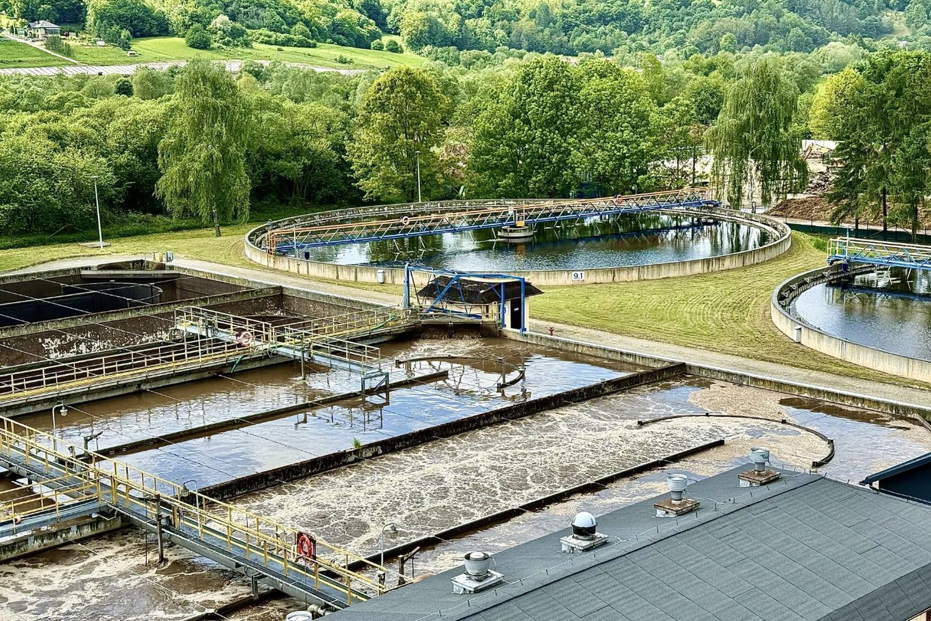 Oczyszczalnia ścieków w Nowym Sączu