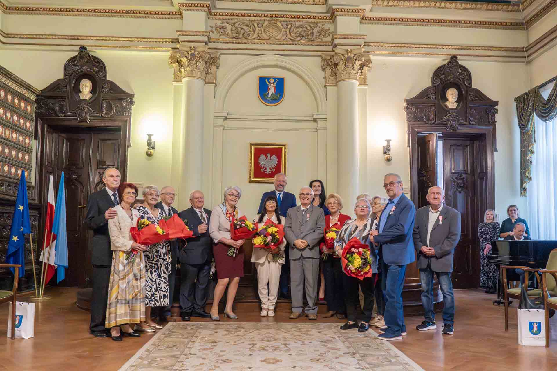 zdjęcie zbiorowe jubilatów