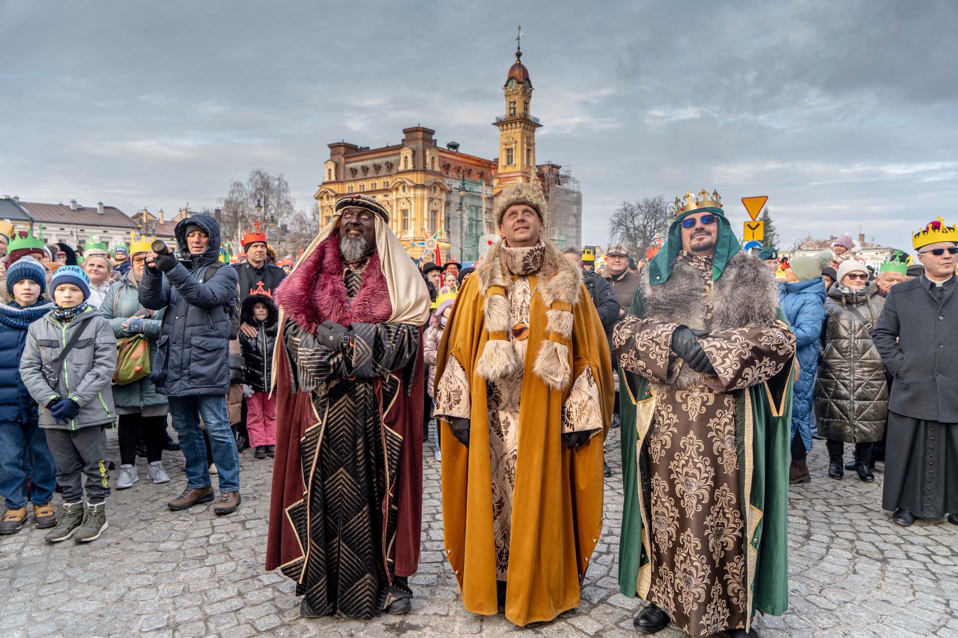 Trzej Królowie na rynku