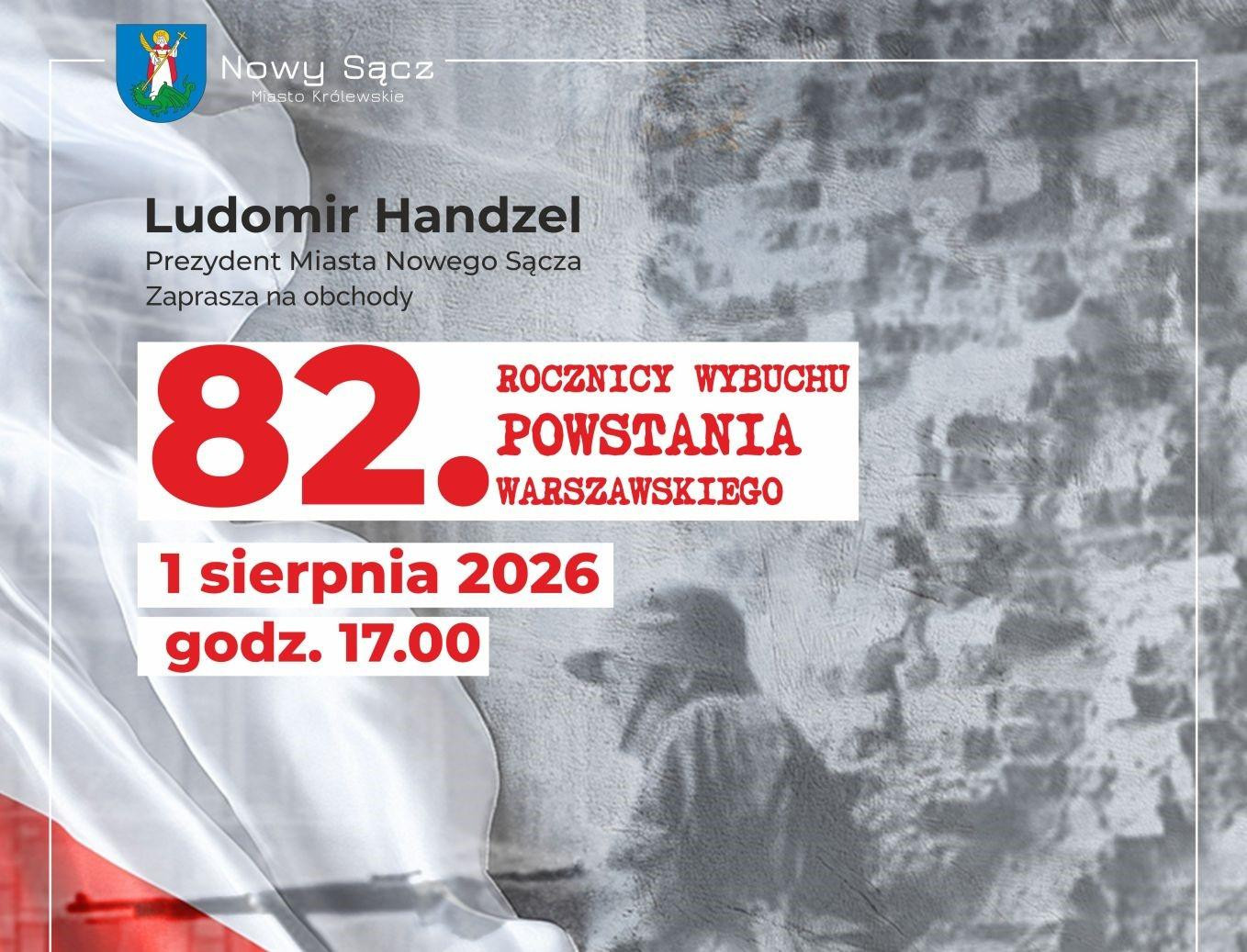Obchody 82. rocznicy wybuchu Powstania Warszawskiego