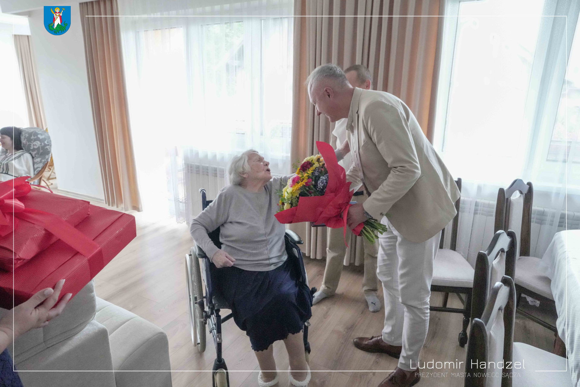Prezydent złożył życzenia stulatce